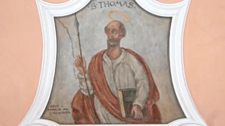 Gemälde von Apostel Thomas