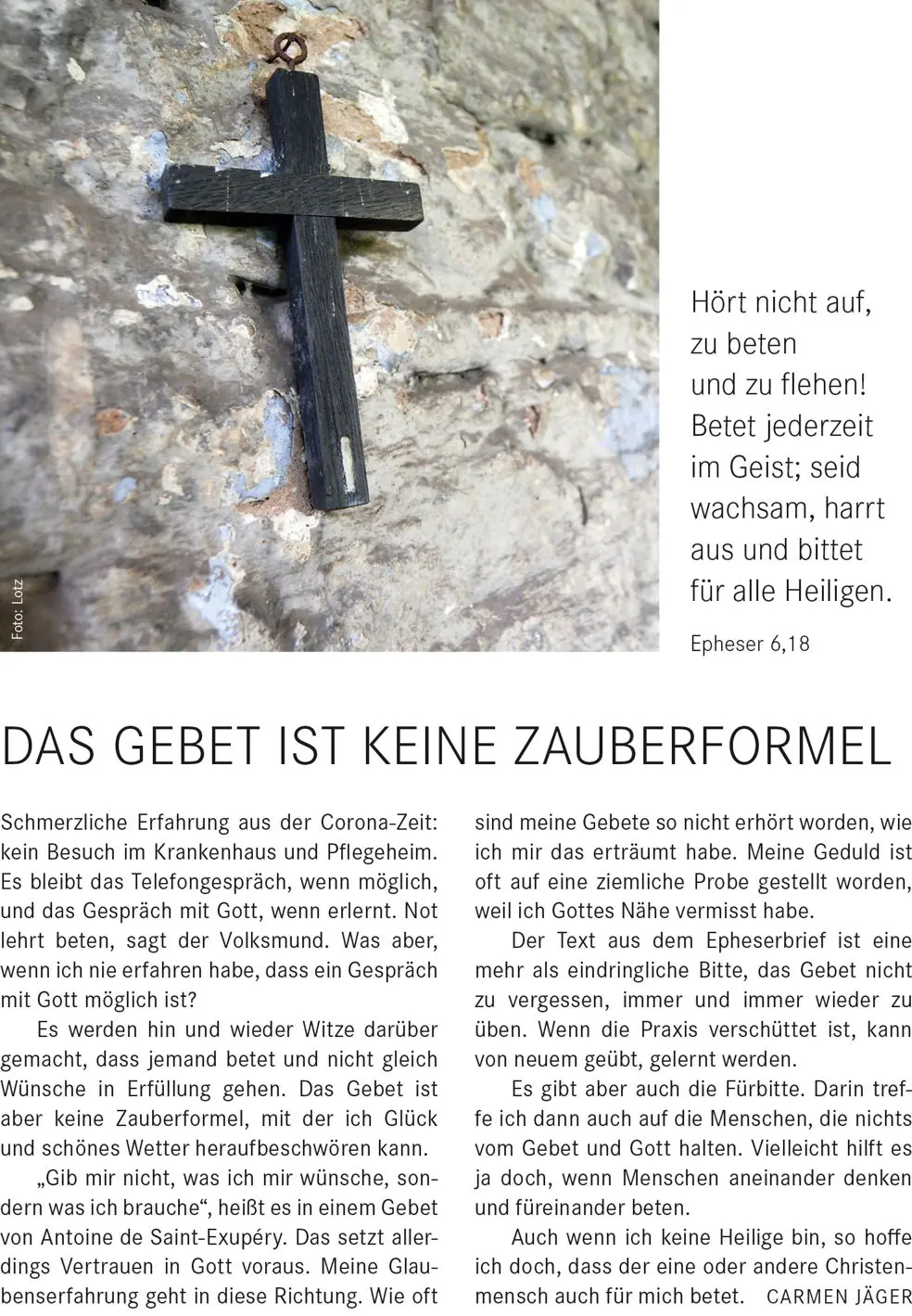 Monatsspruch März 2022