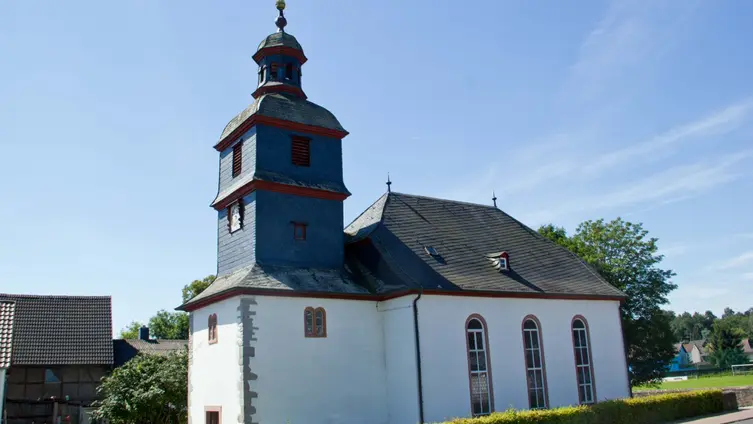 Aufnahme der Kirche von Wetterfeld