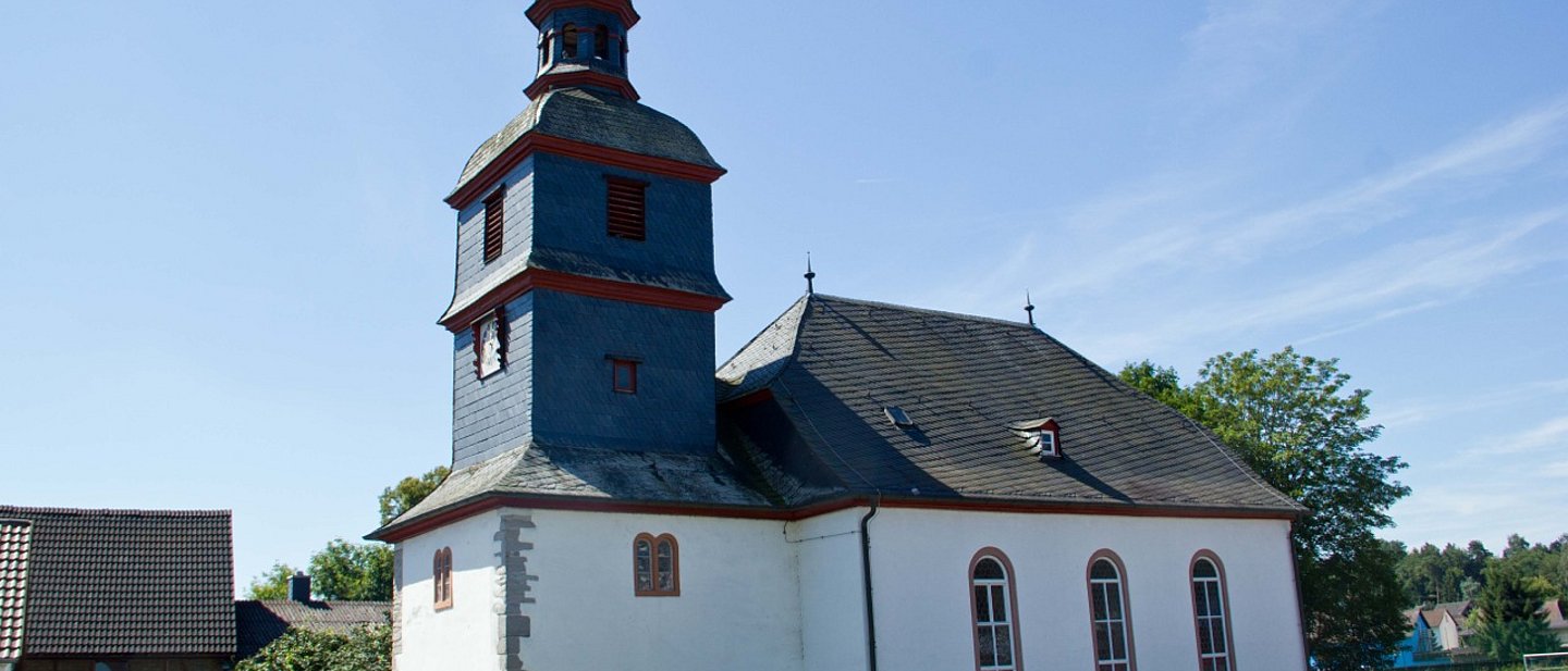 Aufnahme der Kirche von Wetterfeld