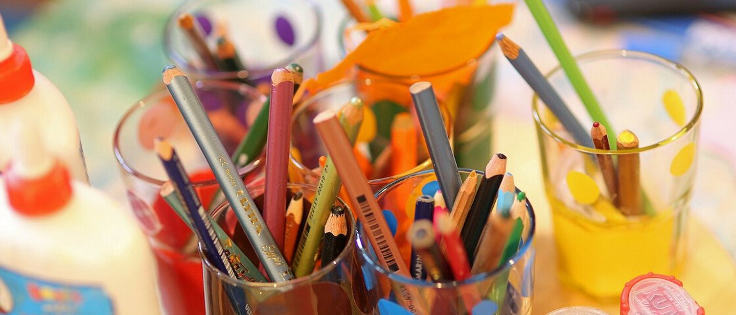 Innenraum des Kindergartens