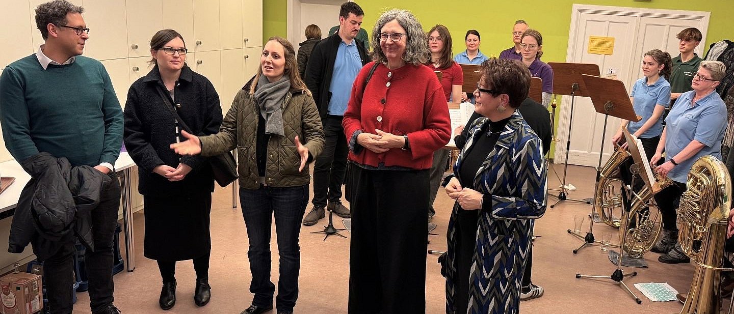 Die Mitglieder des Verkündigungsteams