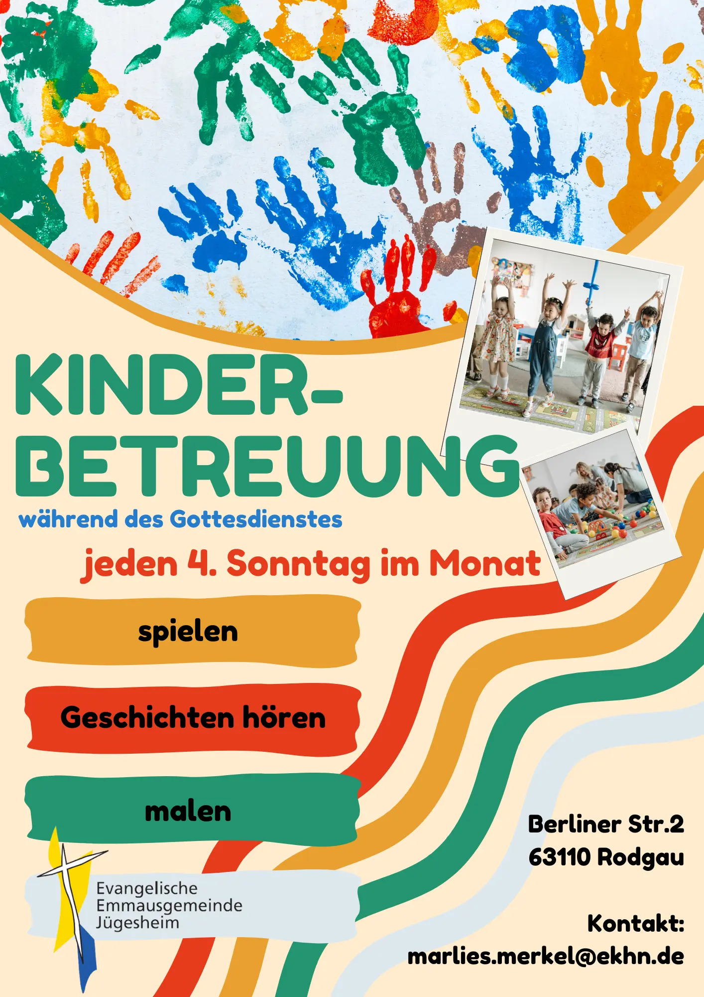 Kinderbetreung Gottesdienst