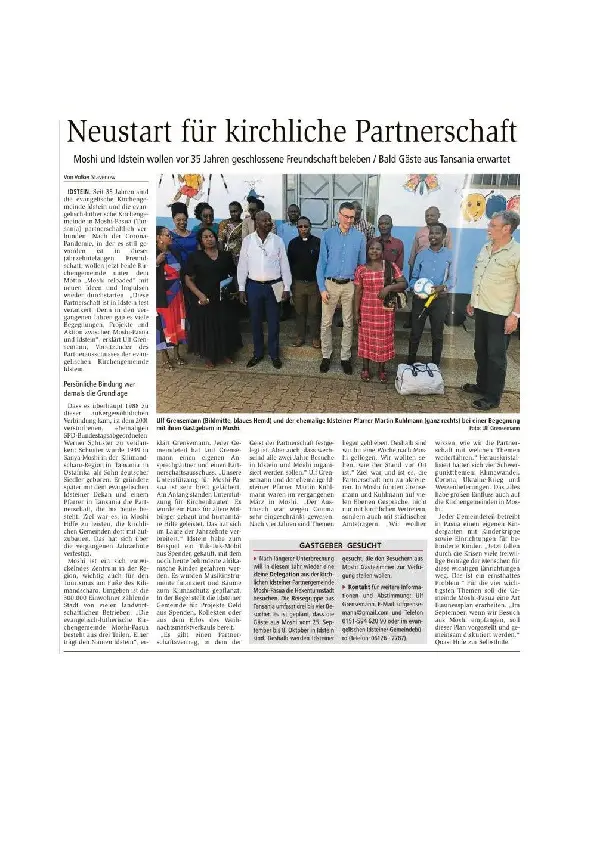 Zeitungsartikel