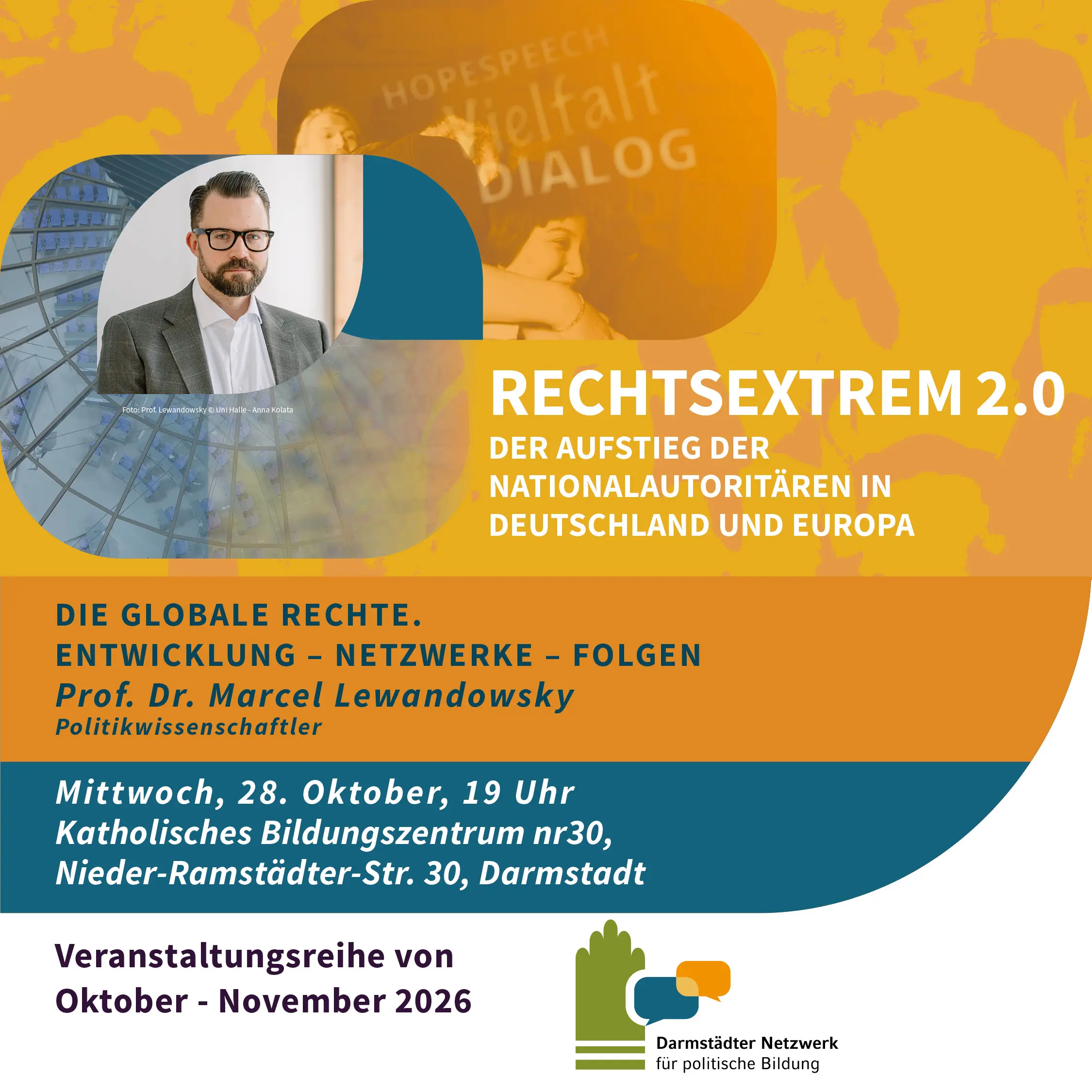 Vortrag Prof. Dr. Marcel Lewandowsky, Netzwerk für politische Bildung