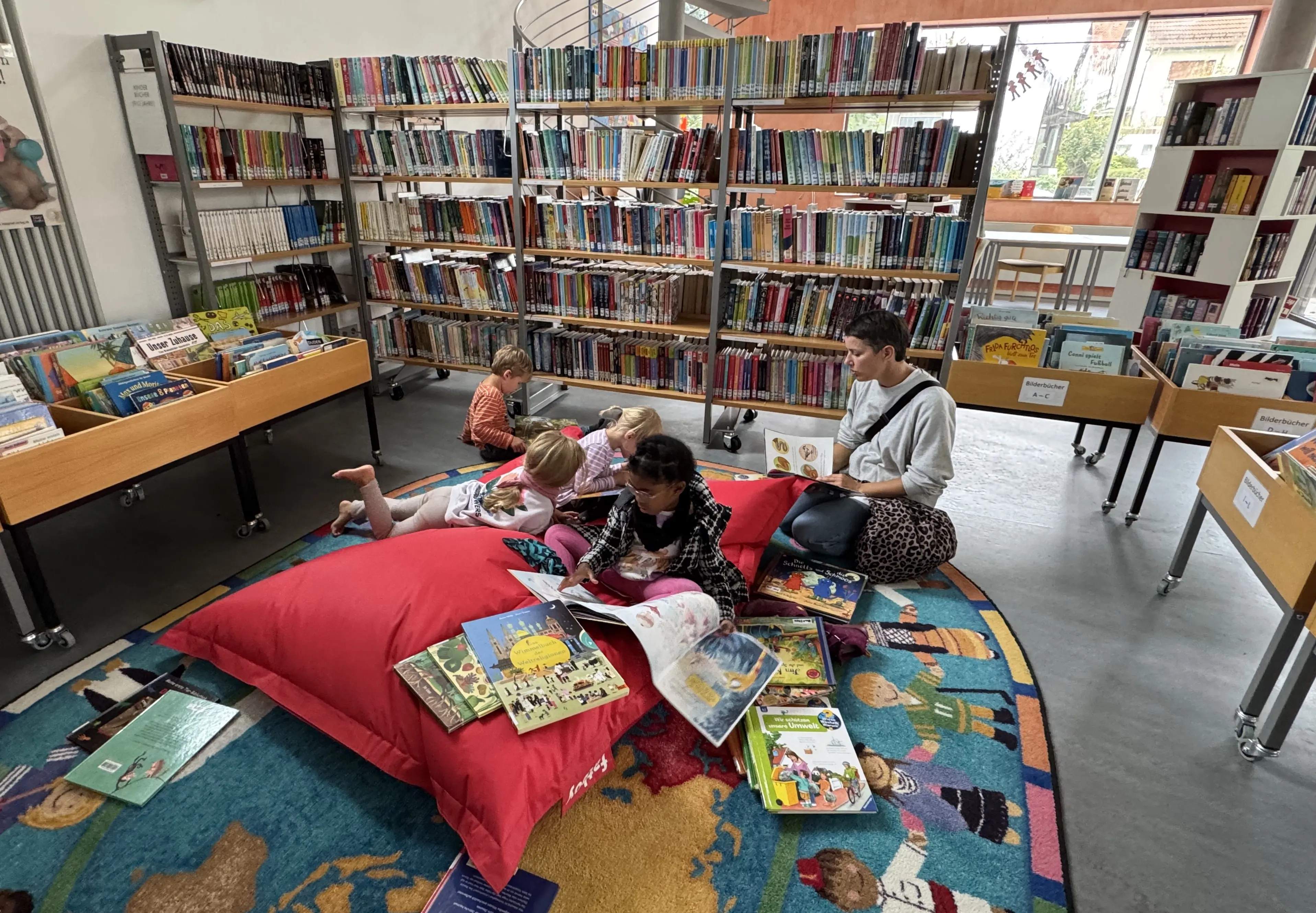 Kinderecke in der Bücherei