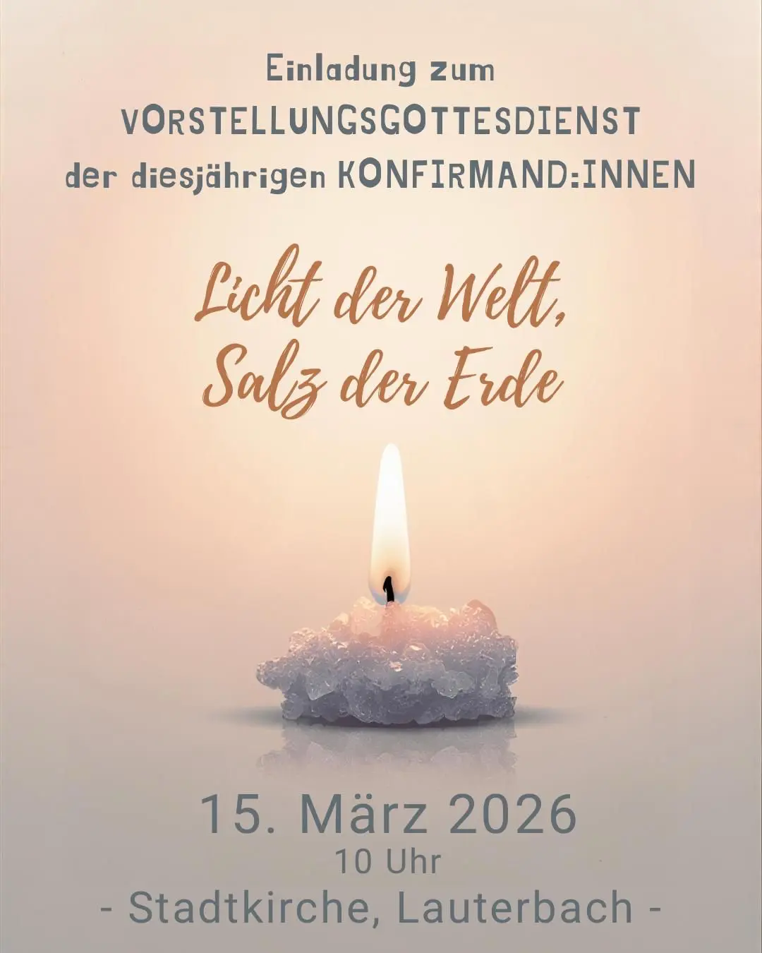 Vorstellungsgottesdienst 