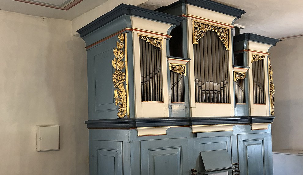 Orgel in der Evangelischen Kirche Modau
