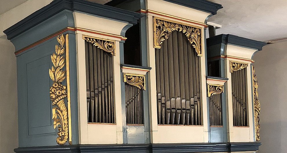 Orgel in der Evangelischen Kirche Modau