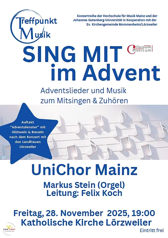 Mommenheim - Lörzweiler Sing mit im Advent