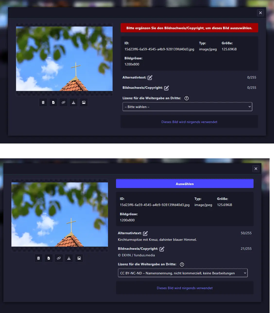 Popup Mediathek
