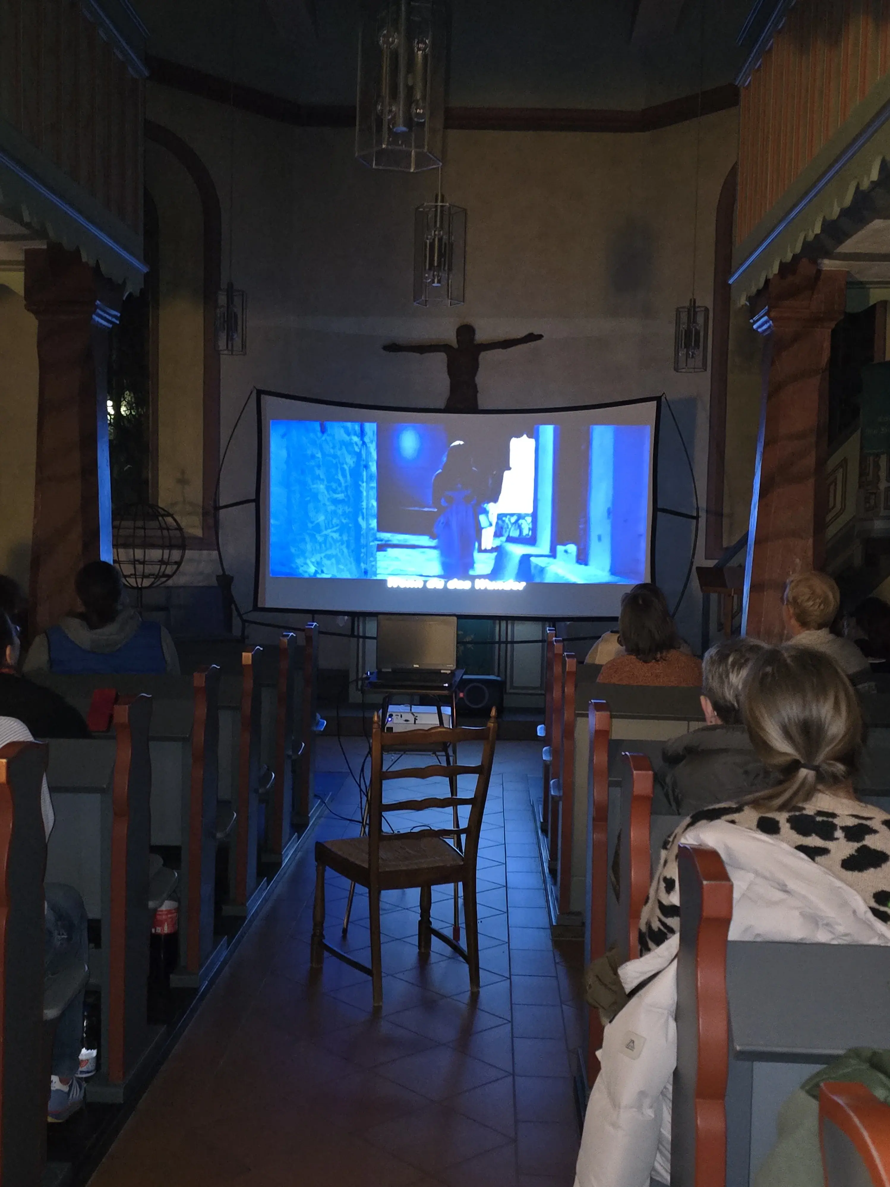 Kino in der Kirche in der Michaeliskirche Gelnhaar