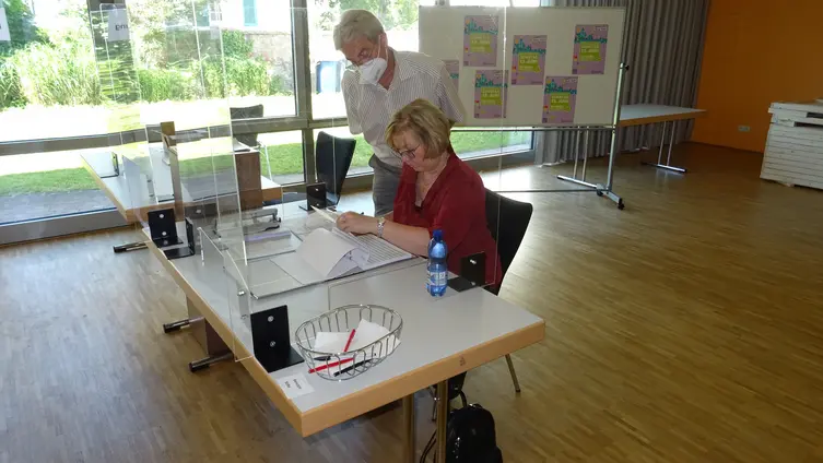 Impressionen vom Wahlsonntag