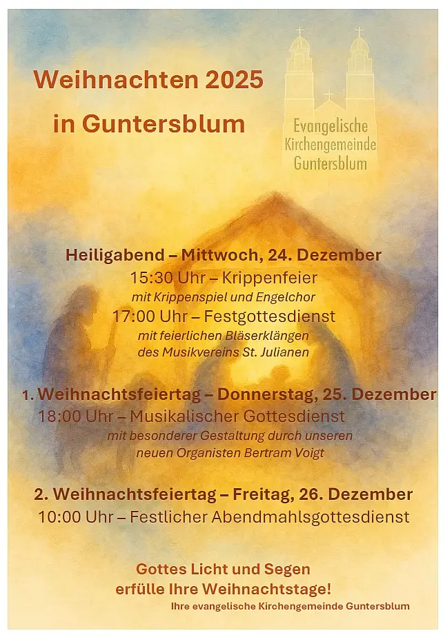 Guntersblum Weihnachtsgottesdienst