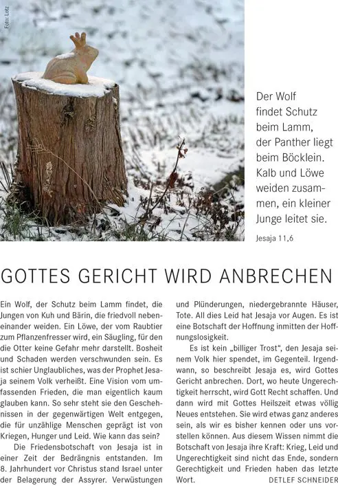 Monatsspruch Dezember 2022