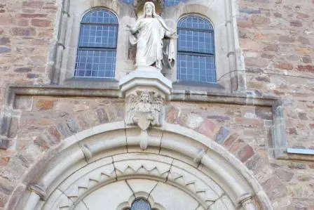 Eingang Evangelische Kirche Geisenheim