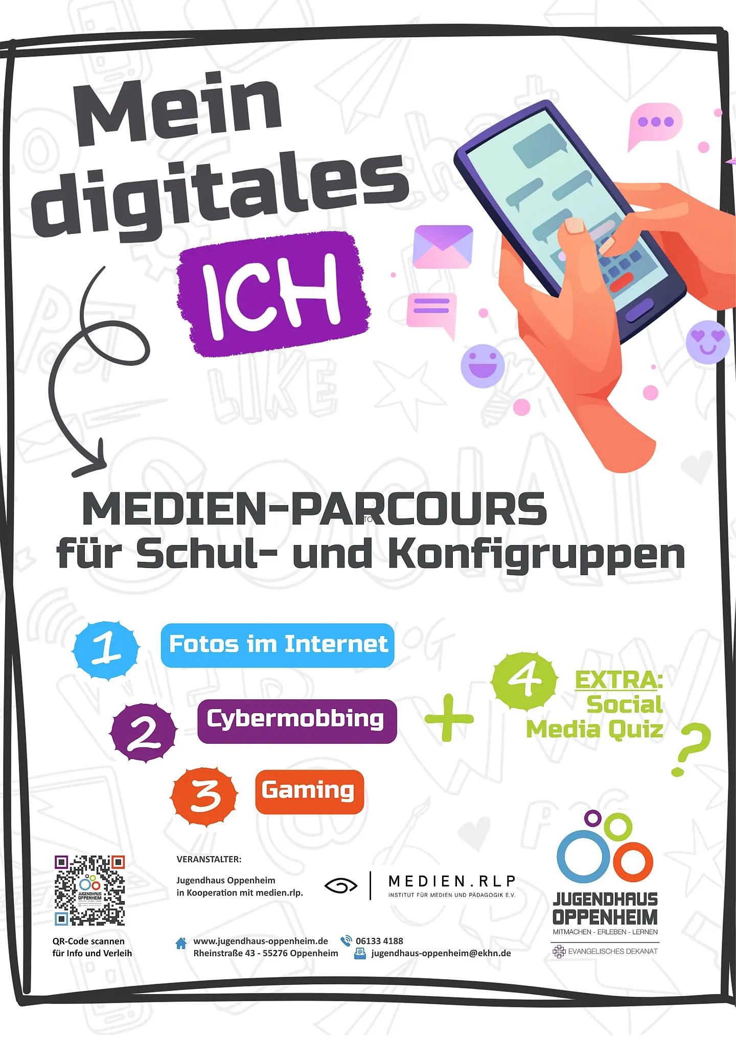 Plakat Medienparcours