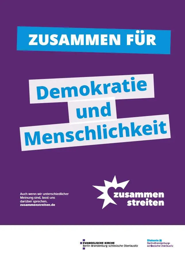 Zusammen für Demokratie und Menschlichkeit