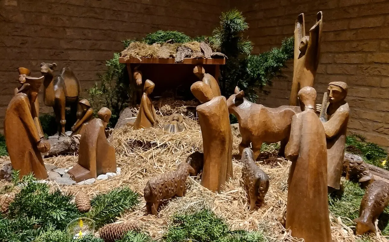 Weihnachtskrippe in der Martinikirche Bielefeld Gadderbaum