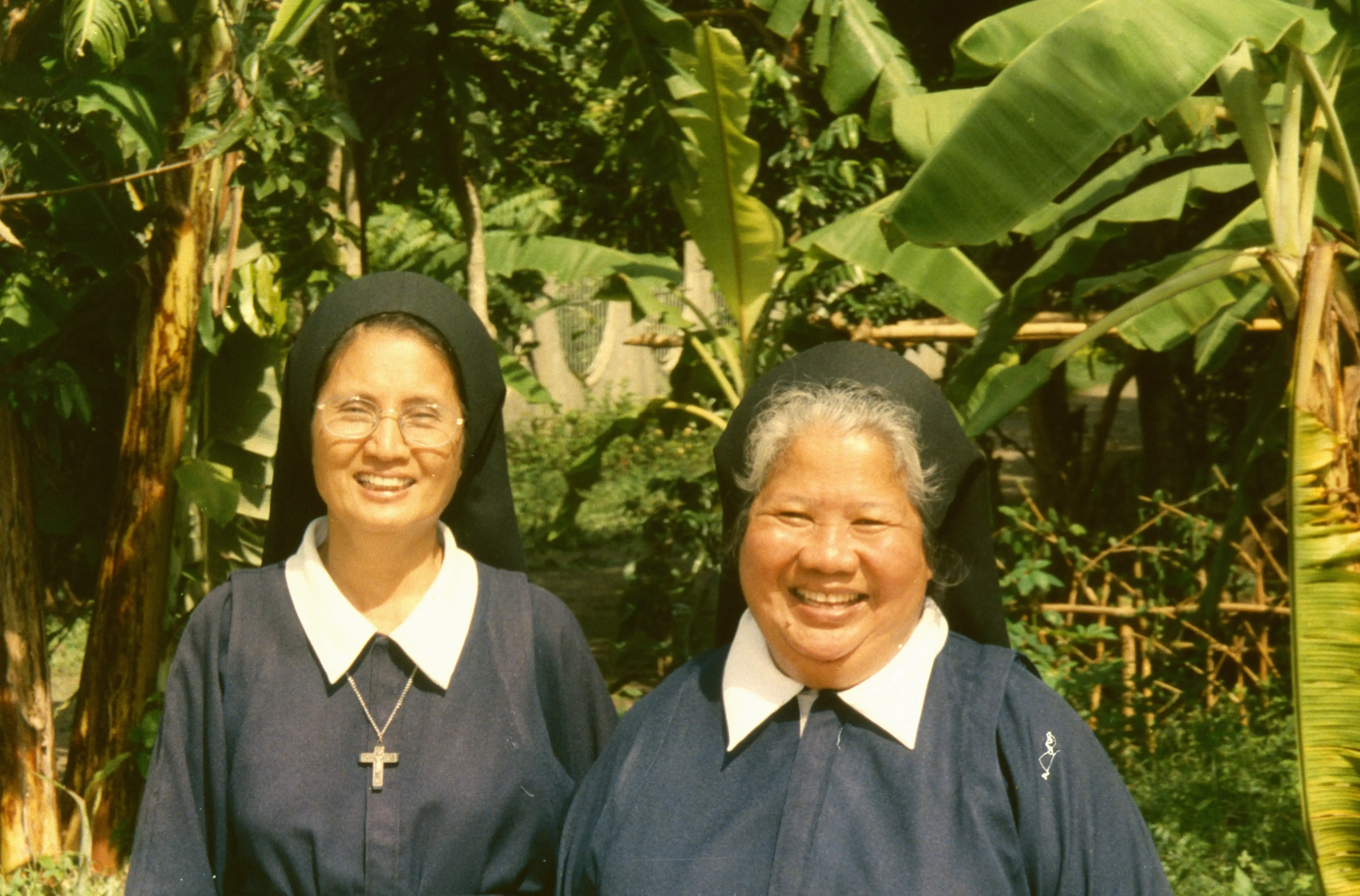 Schwester La Salette Baisa und Schwester Felicitas B. de Lima