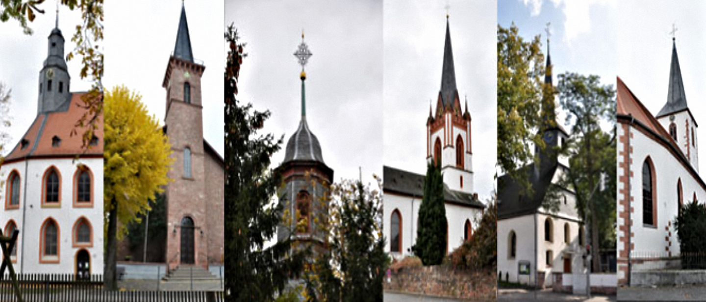 Bild der Kirchen in Riedstadt