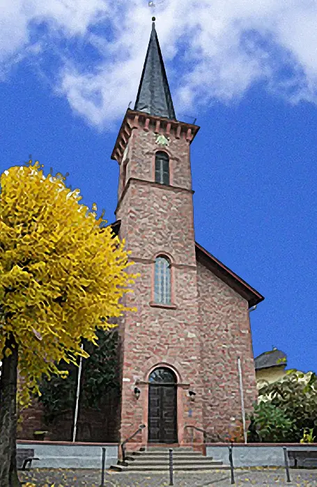 Kirche in Erfelden