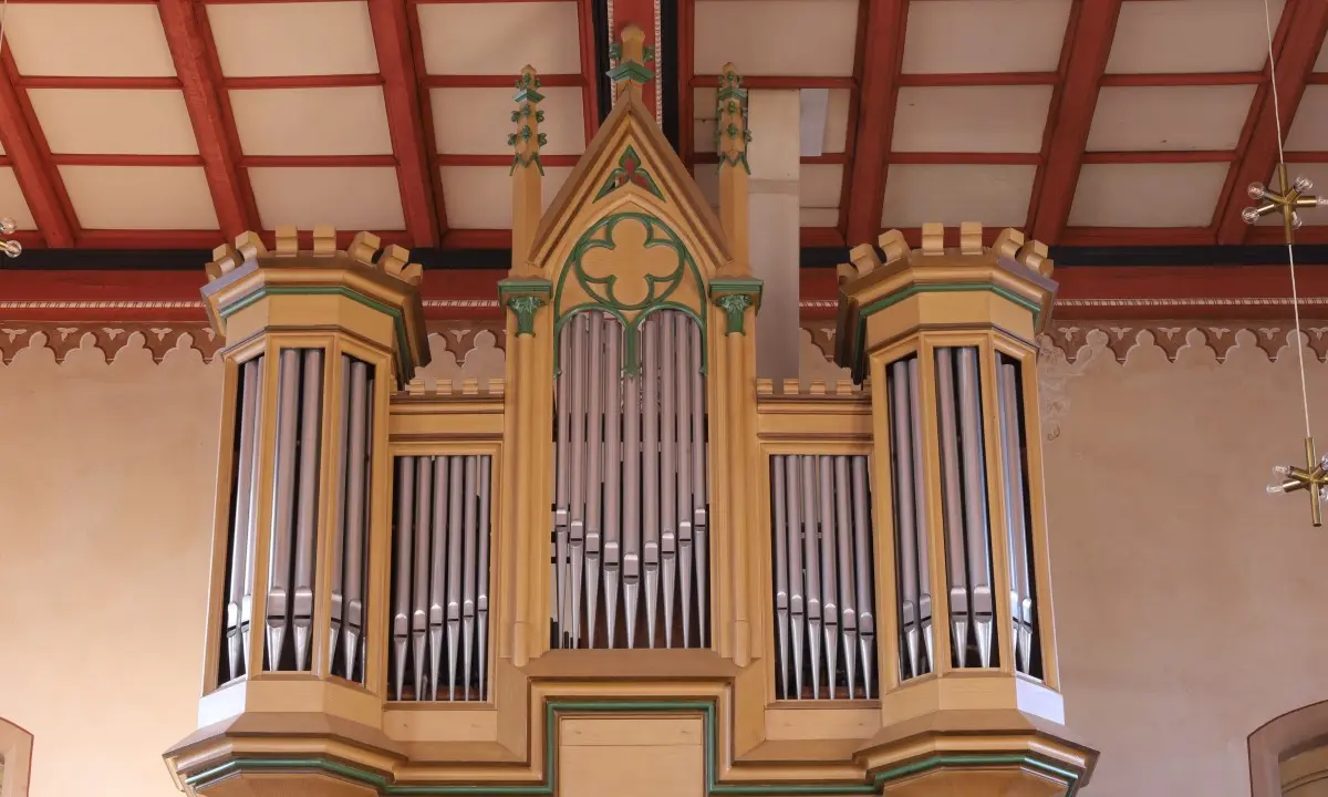 Orgel der Kinzenbacher Kirche