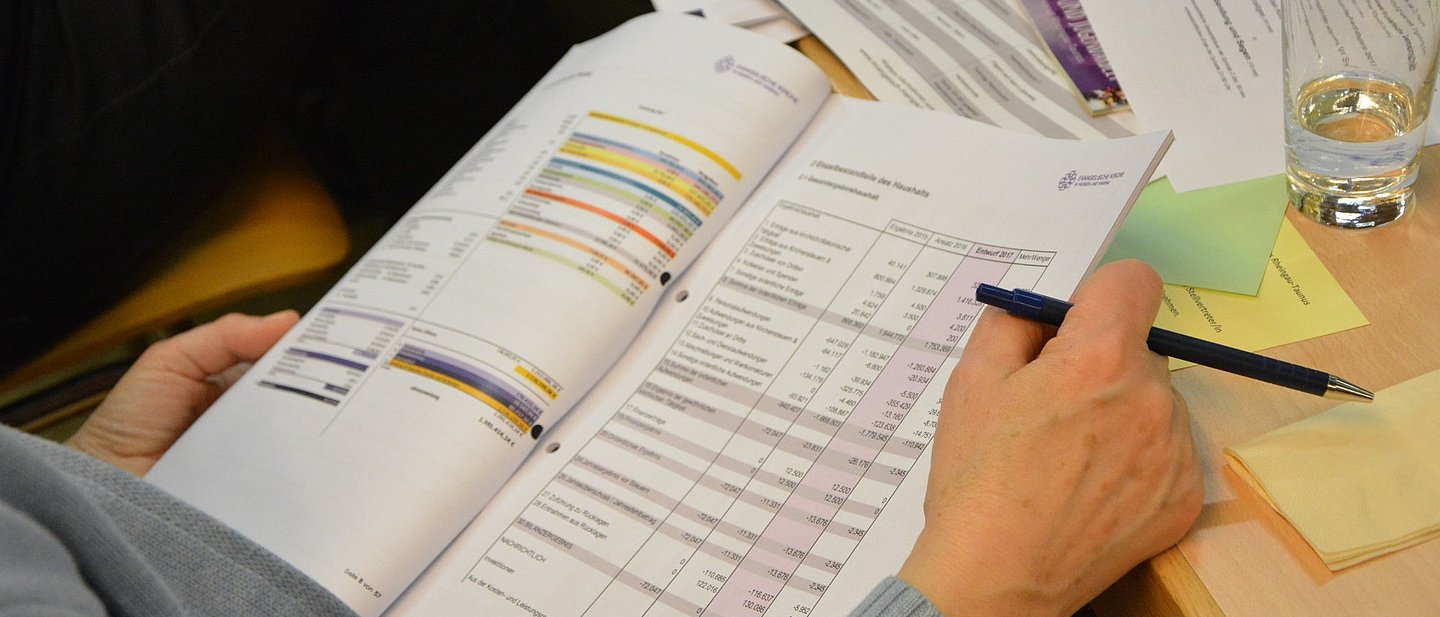 Haushaltsberatungen auf der Synode