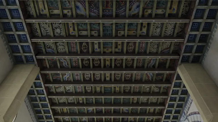 1906 Jugendstildecke Rekonstruktion