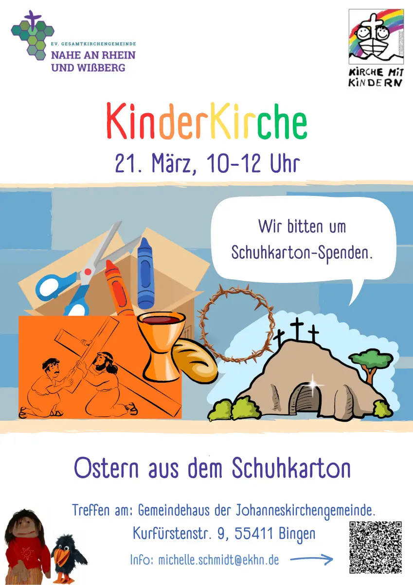 Plakat - KinderKirche im März