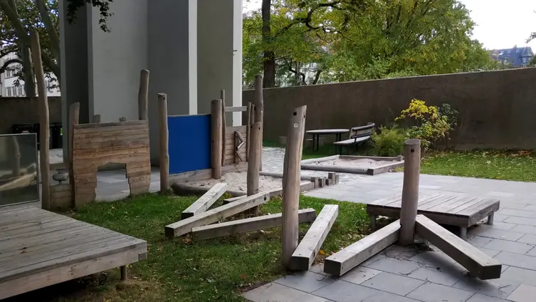 Spiellandschaft im Krippenbereich