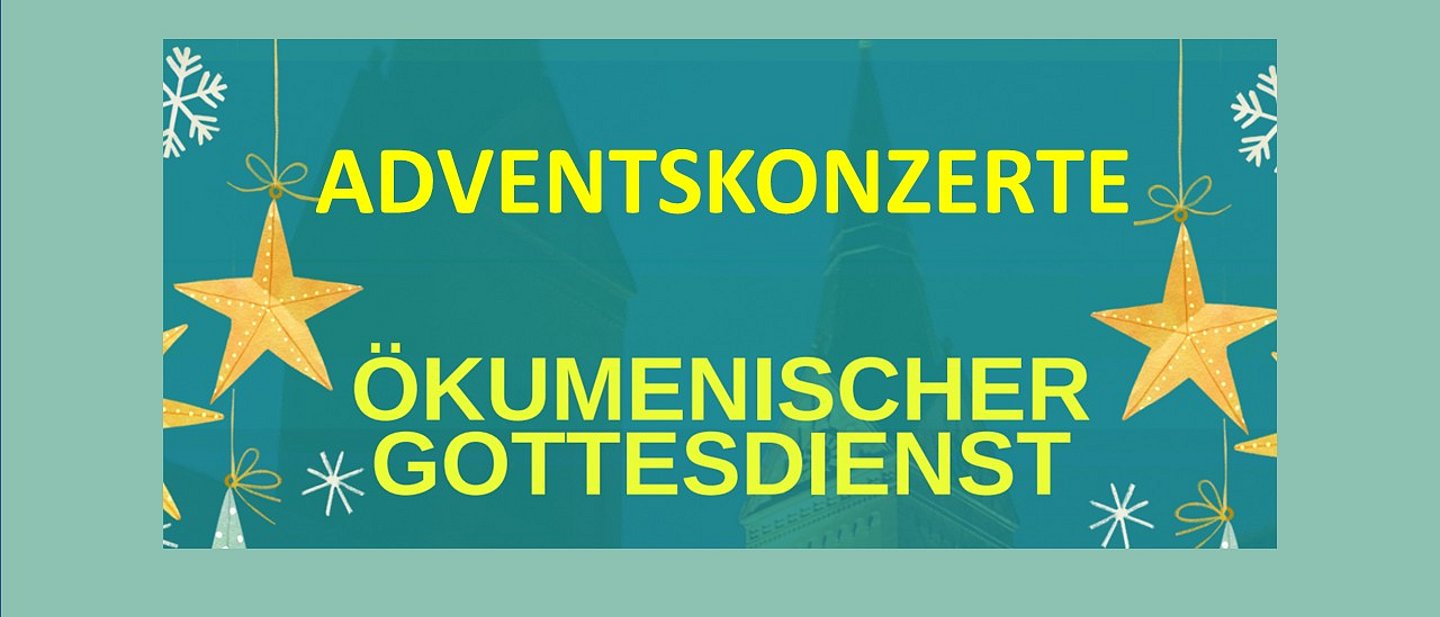 Die Grafik in grüner Farbe zeigt Sterne und Schriften 