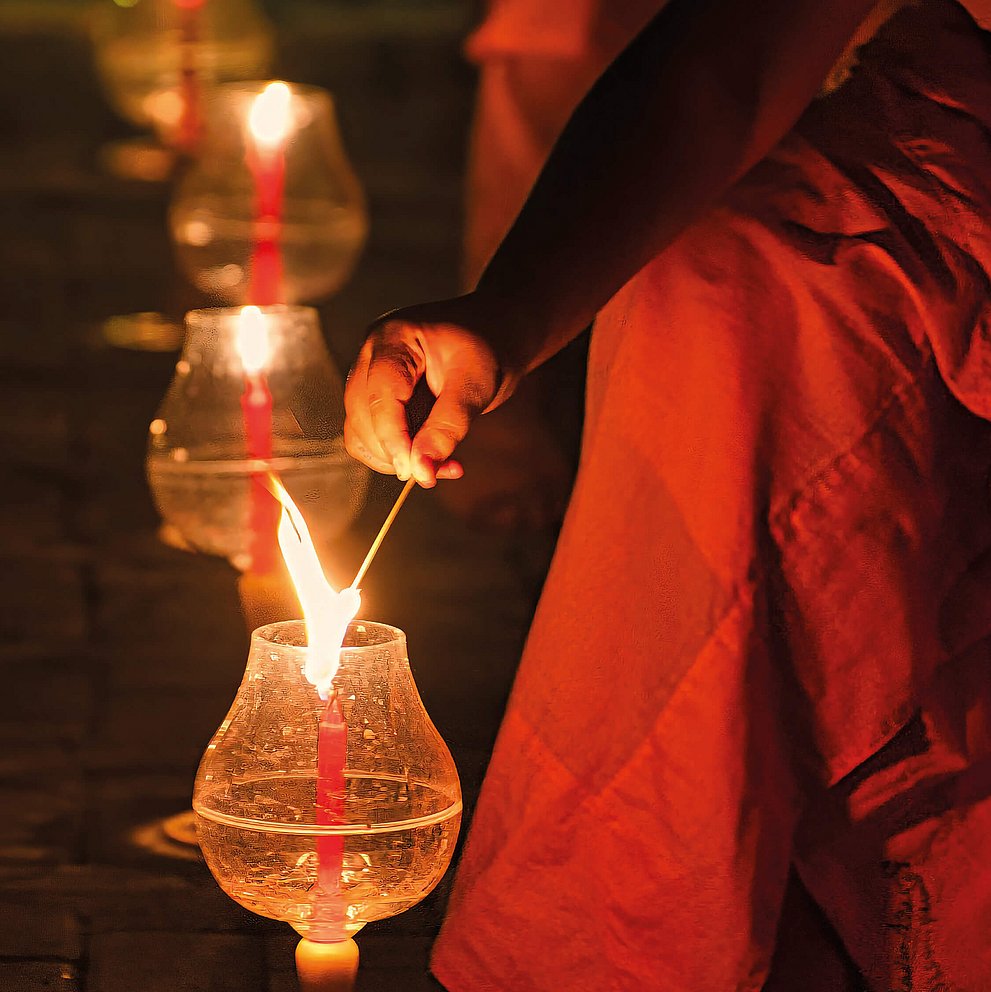 zusammen feiern, Lichter, Kerzen, Weihnachten