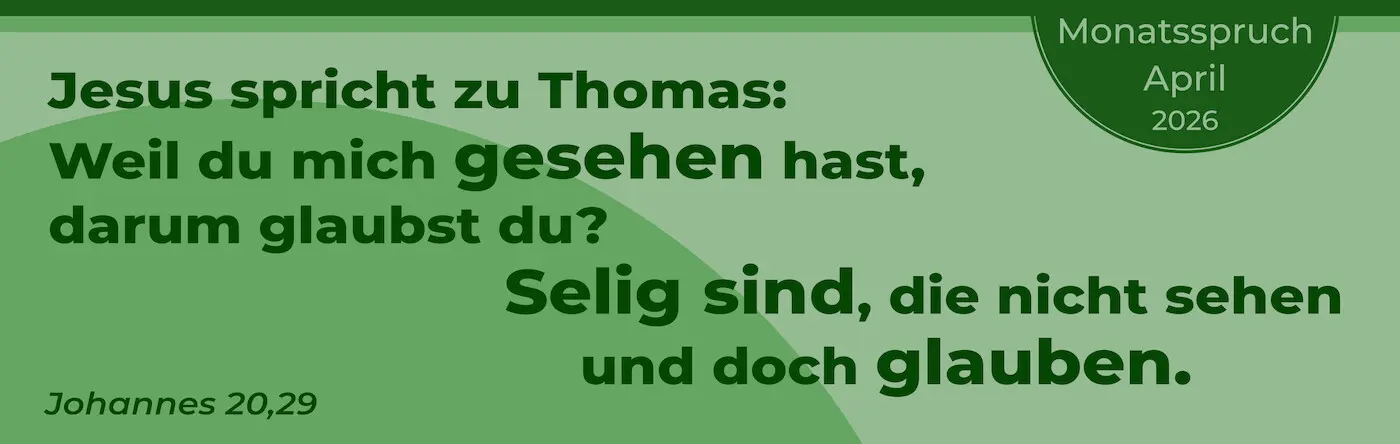 Monatsspruch für April 2026 als gestalteter Text