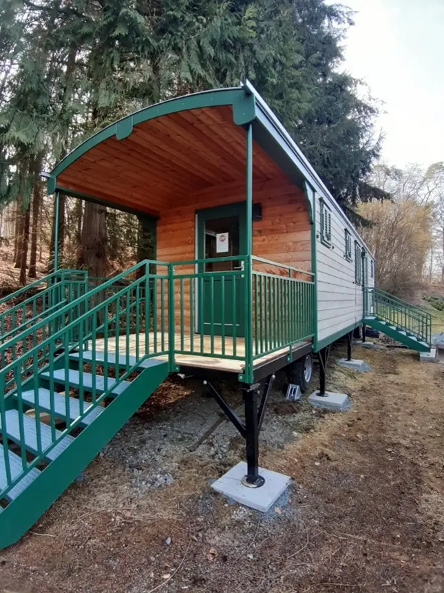 Bauwagen Kita Rodheim in Bieber