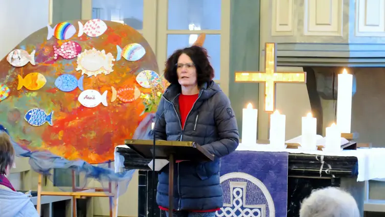 Gottesdienst zum Weltgebetstag - kath. Gemeindereferentin Dorothea Tambour-Antoci