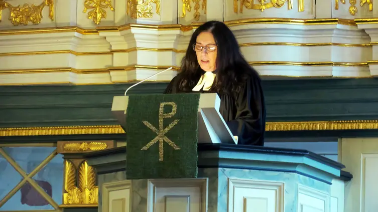 Gottesdienst mit der Vorstellung von Pfarrerin Beate Schwenk