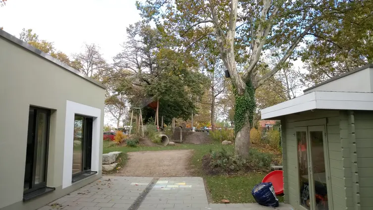Das Außengelände
