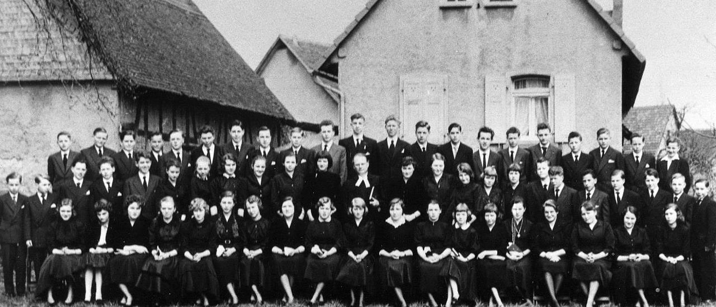 Konfirmation in Heuchelheim 1957
