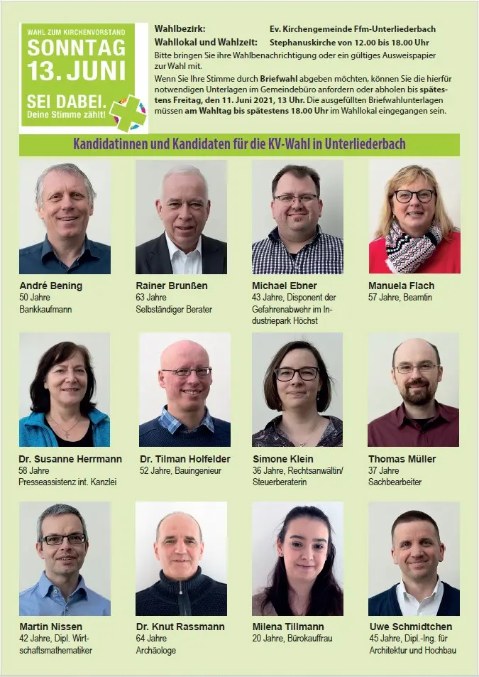 2021 KV - Kandidaten für Wahl am 13.06.2021