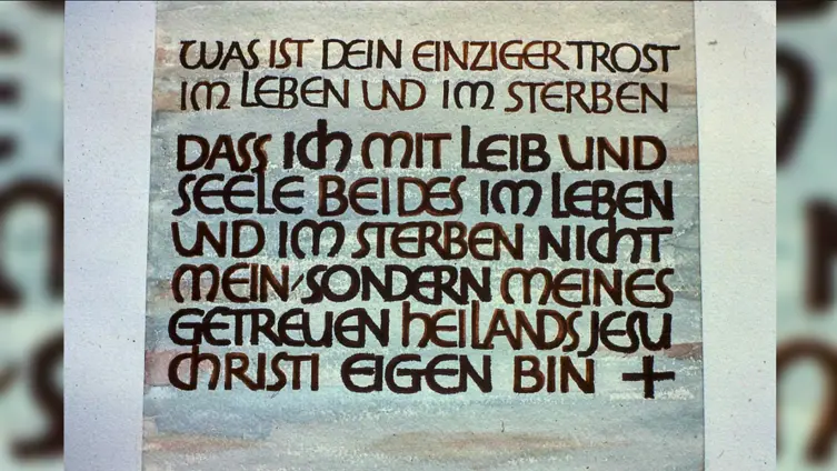 Der Castellaro Schriftteppich von 1994