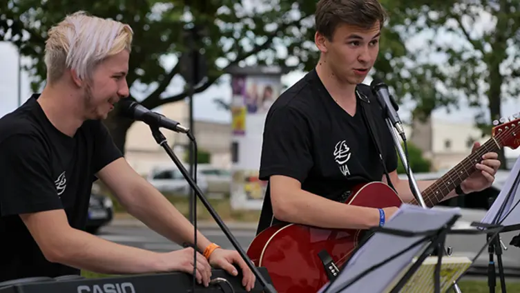 Unsere Jugendband