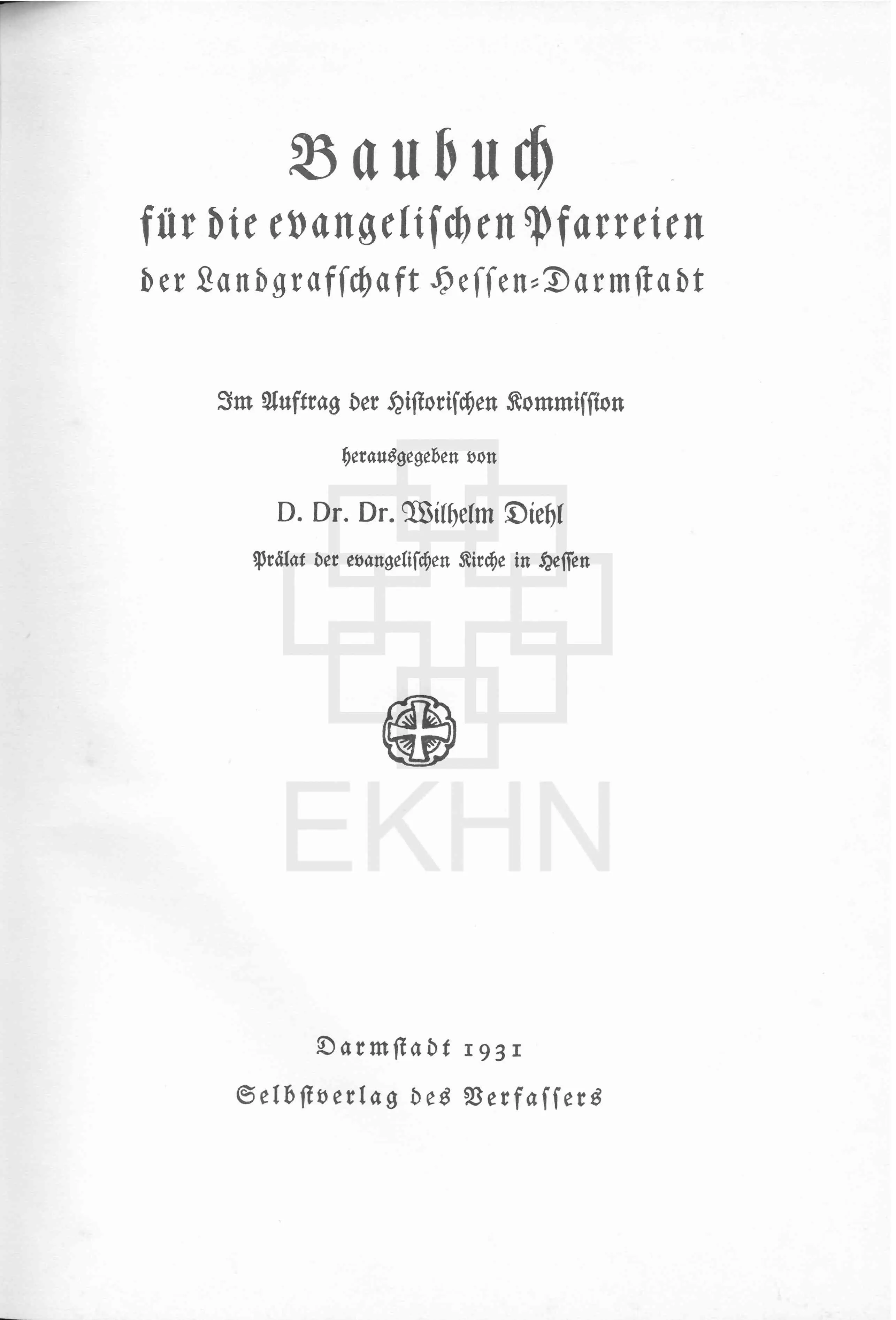 Titel von Band 5 der Hassia sacra