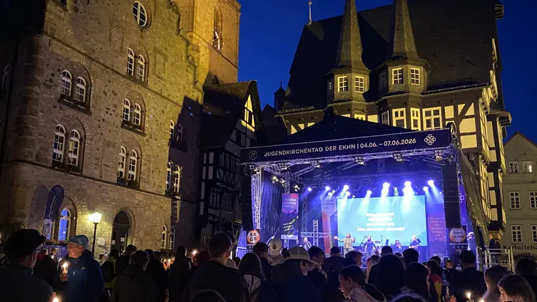 Abendandacht Freitagabend Marktplatz