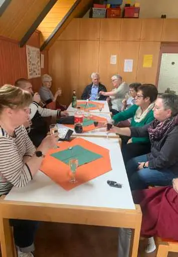 Ausklang nach gelungener Veranstaltung