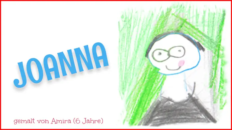 Gemaltes Bild von Joanna