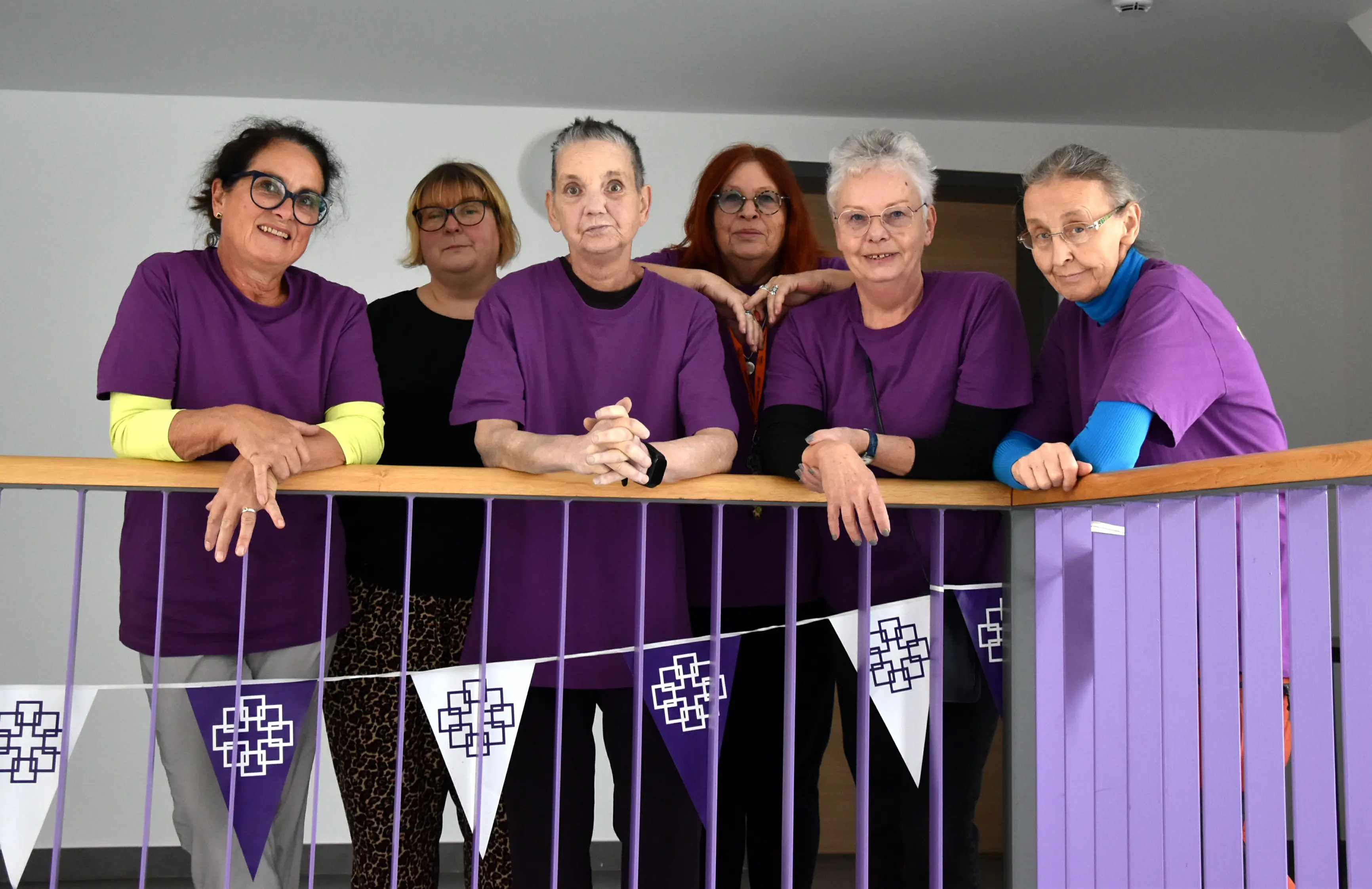 Von links nach rechts: Corinna Albus-Wolter, Melanie Lehn, Petra Appelt, Gerhild Krichbaum, Denise Scharrer, Barbara Perlik. Es fehlen: Jasmin Bairi, Hannelore Wilhelm. 