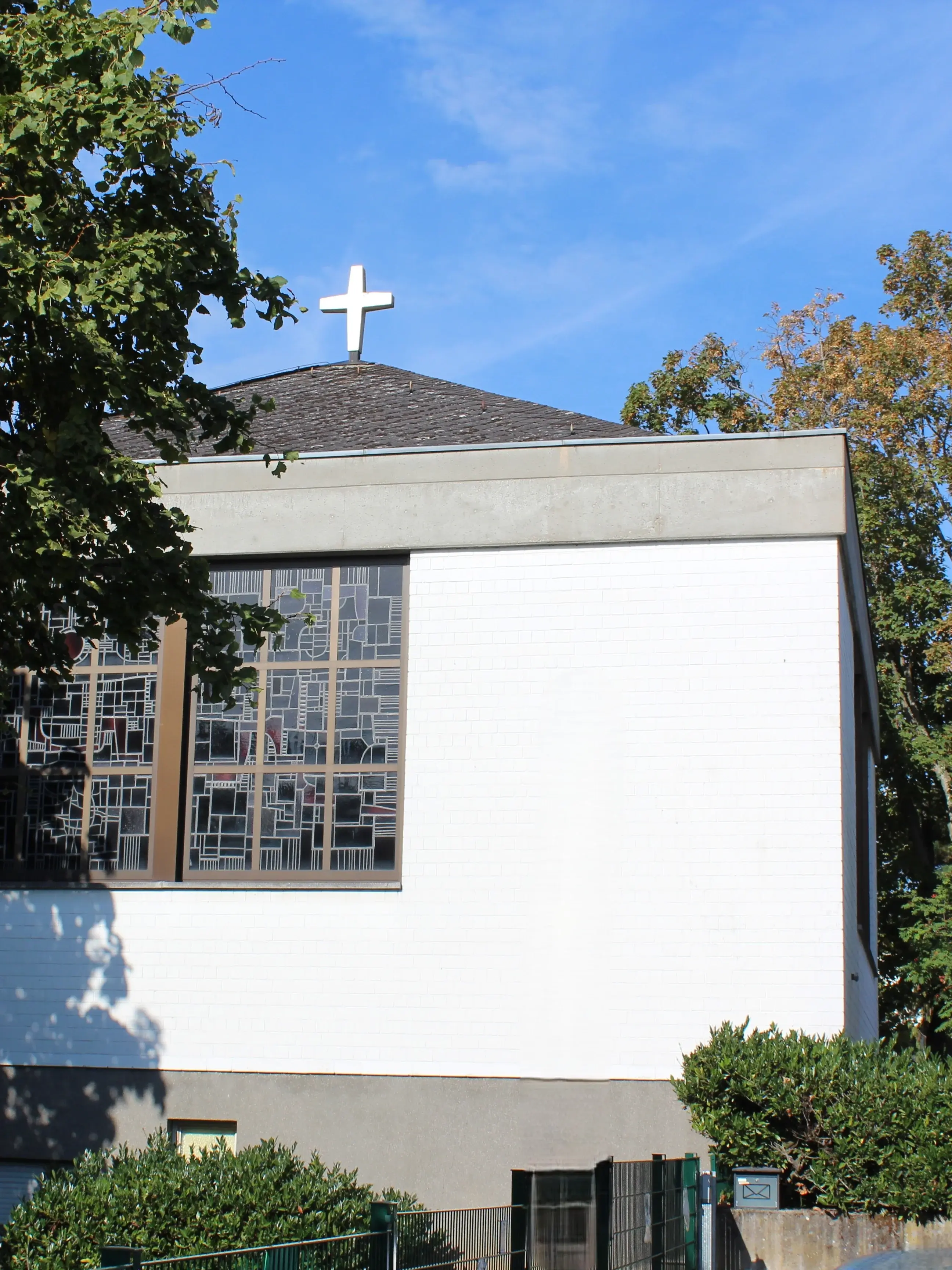 Ansicht der Christuskirche in Bad Homburg