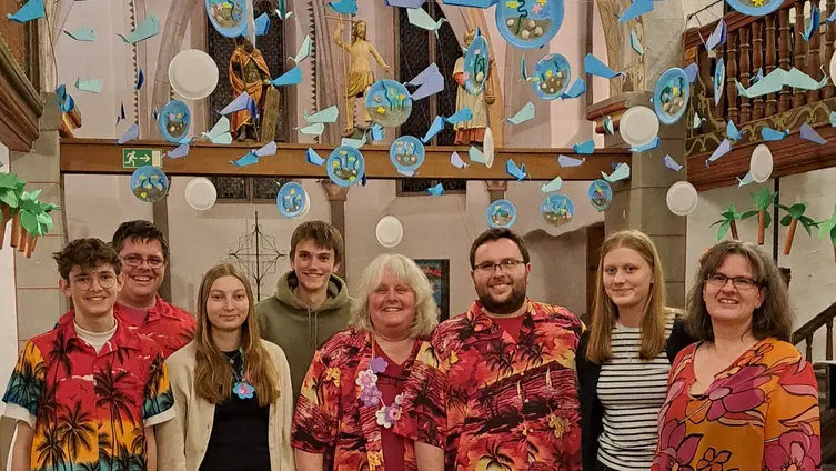 Das Foto zeigt die Veranstaltung Weltgebetstag der Kinder und Jugend am 07.03.2025 in der Barbarakirche.