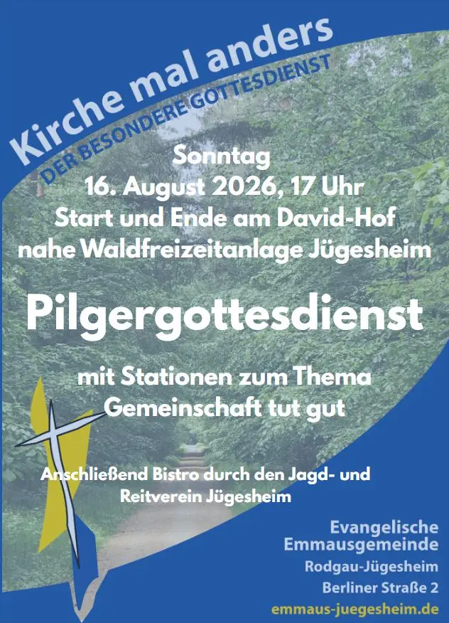 Kirche mal anders am 16.8.
